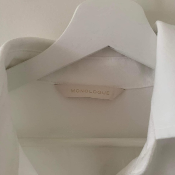 MONOLOGUE Button Down Blouse - Picture 3 of 4